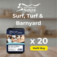 Surf, Turf & Barnyard - Variety Box